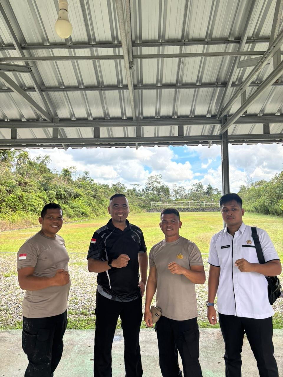 BAPAS TANJUNGPANDAN JALIN KERJA SAMA PENGUATAN DISIPLIN DAN WAWASAN KEBANGSAAN DENGAN YON B PELOPOR SATBRIMOB POLDA BABEL